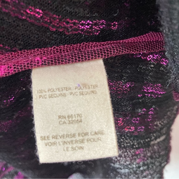 Intimately Free People Pink and Black Mini Sequin Dress - Picture 5 of 5